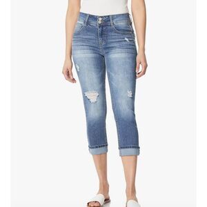 ANGELS Forever Young Women's Curvy Crop Jeans, SIZE 10/30, 5J-138B003